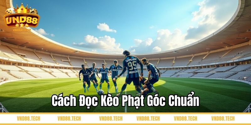 Cách đọc kèo phạt góc chuẩn